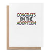 Grußkarte „Congrats On The Adoption“ – Adoptionskarte – ProudYou