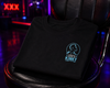 Handmade Shirts | "100% KINKY" Oversize Bio-Baumwoll Shirt mit Stickmotiv - love-union.de