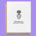 „Diamonds Are a Girl’s Best Friend“ Grußkarte – Freche Karte mit Humor und Attitude - love-union.de