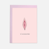 Same Vagina-Grußkarte by Kaart Blanche