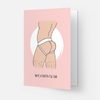 Booty Jock Grußkarte by Kaart Blanche