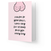 Jealous of your balls Grußkarte by Kaart Blanche