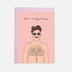 Otter like you - LGBTQ+ Grußkarte by Kaart Blanche