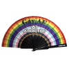 Addicted - "Gay as Fuck Hand Fan" - XXL Fächer in Regenbogendesign - love-union.de