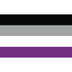 Pride Flagge – Asexual