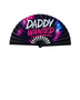 XXL Pride Fächer "Daddy Wanted" – 68 cm Handfächer mit Bambusrippen & lautem Klack-Effekt - love-union.de