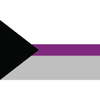 Pride Flagge – Demisexual