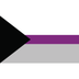 Pride Flagge – Demisexual