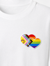 Doppelherz Patch – Progress Pride Statement zum Aufbügeln - love-union.de