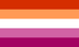 Pride Flagge – Lesbian