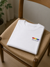 Handmade Shirts | "Love is Love" Oversize Bio-Baumwoll T-Shirt mit Stickmotiv - love-union.de