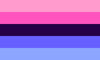 Pride Flagge – Omnisexuell