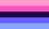 Pride Flagge – Omnisexuell