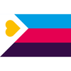 Pride Flagge – Polyamory