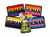Doppelherz Patch – Progress Pride Statement zum Aufbügeln - love-union.de