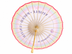 Pride Sonnenschirm aus Bambus – Rosa mit Regenbogen | "Visible. Proud. United." – ProudYou