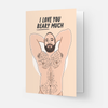 Beary much - LGBTQ+ Grußkarte by Kaart Blanche