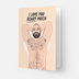 Beary much - LGBTQ+ Grußkarte by Kaart Blanche