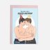 „Heated Birthday“ Grußkarte – Lustige Geburtstagskarte mit frechem Humor - love-union.de
