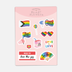 Stickerbogen Pride - love-union.de