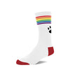 PROWLER PRIDE SOCKS WHITE