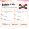 Gekreuzte Scheren Patch – Lesbian Pride Aufnäher zum Aufbügeln