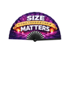 XXL Pride Fächer "Size Matters" – 68 cm Handfächer mit Bambusrippen & lautem Klack-Effekt - love-union.de