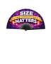 XXL Pride Fächer "Size Matters" – 68 cm Handfächer mit Bambusrippen & lautem Klack-Effekt - love-union.de