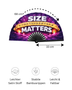 XXL Pride Fächer "Size Matters" – 68 cm Handfächer mit Bambusrippen & lautem Klack-Effekt - love-union.de